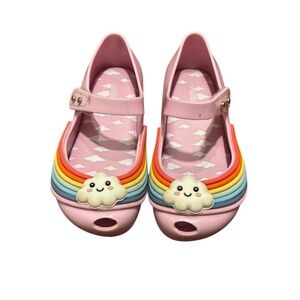 Mini Melissa Ultragirl Sunny Day BB Shoes in Pink Toddler Size 9